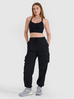 Spodnie casual cargo damskie 4F 4FRSS25TTROF1452-20S
