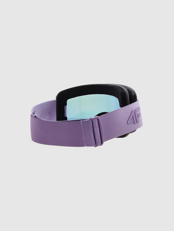 Gogle narciarskie z multibarwną powłoką uniseks 4F 4FWAW24AGOGU044-51S