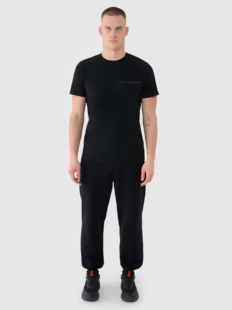 Koszulka męska bawełniana gładka 4F 4FWAW25TTSHM3457-020S