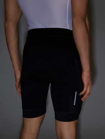 Legginsy krótkie rowerowe z żelowo-piankową wkładką męskie 4F 4FWSS25TFSTM030-20S