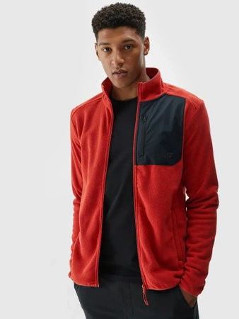 Bluza męska polarowa 4F 4FWAW24TFLEM250-70S