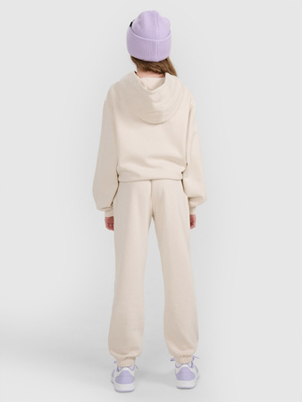 Spodnie dresowe joggery dziewczęce 4F 4FJRAW25TTROF1473-54S