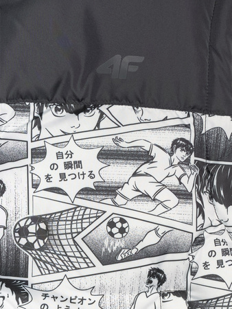 Bezrękawnik puchowy z wypełnieniem syntetycznym chłopięcy 4F 4FJRAW25TVJAM321-10A