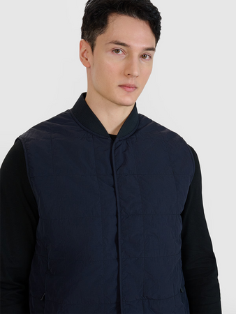 Bezrękawnik ze stójką męski 4F 4FWSS25TVJAM210-20S