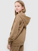 Bluza dresowa rozpinana z kapturem dziewczęca 4F Junior 4FJRAW24TSWSF1830-83S