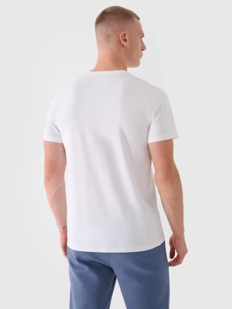 T-shirt męski (ZESTAW KOSZULEK 3 SZT.) 4F 3P-SS-4FWMM00TTSHM2256-92S 3PAK