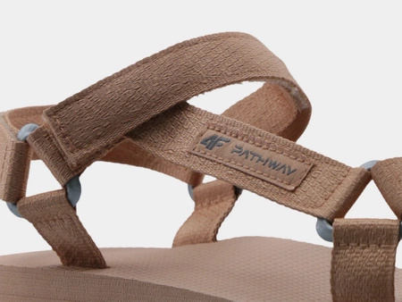 Sandały damskie z miękką wkładką z pianki EVA 4F