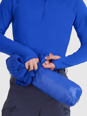 Kurtka puchowa trekkingowa z wypełnieniem Primaloft Silver męska 4F 4FWSS25TDJAM527-36S