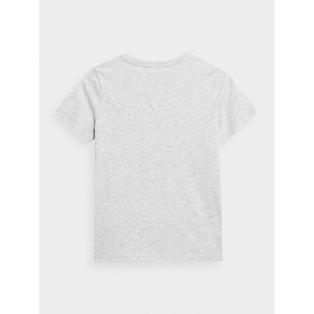 T-shirt gładki chłopięcy 4F Junior