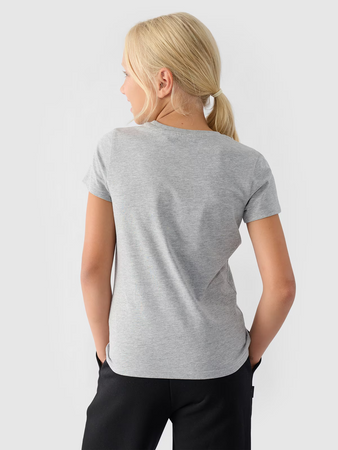 T-shirt gładki dziewczęcy 4F Junior 4FJWMM00TTSHF1658-27M