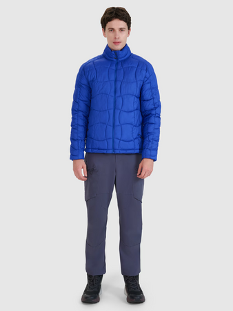 Kurtka puchowa trekkingowa z wypełnieniem Primaloft Silver męska 4F 4FWSS25TDJAM527-36S