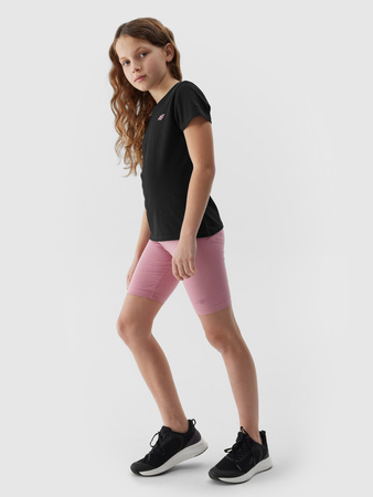 Legginsy kolarki dzianinowe dziewczęce 4F Junior