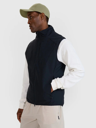 Bezrękawnik ze stójką męski 4F 4FWSS25TVJAM194-20S