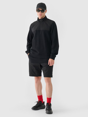 Bluza dresowa nierozpinana bez kaptura męska 4F 4FRSS24TSWSM2035-20S