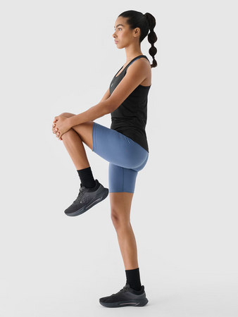 Top slim treningowy damski 4F 4FWAW24TFSLF411-20S