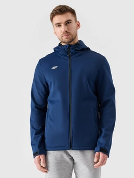 Kurtka softshell wiatroodporna membrana 5 000 męska 4F NOSH4SFM001B-31S