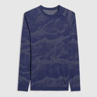 Bielizna termoaktywna bezszwowa (góra) męska 4F 4FWAW25USEAM227-32A