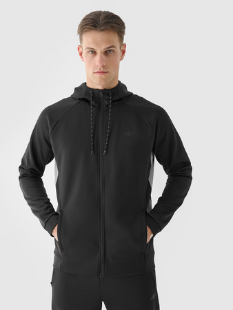Bluza treningowa rozpinana z kapturem męska 4F 4FWAW24TFSWM405-20S