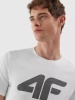 T-shirt regular z nadrukiem męski 4F