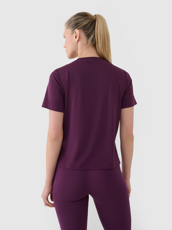 Koszulka damska treningowa oversize szybkoschnąca 4F 4FRSS25TFTSF1236-50S