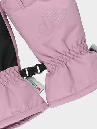 Rękawiczki narciarskie dziecięce 4F Junior 4FJWAW24AFGLU130-56S