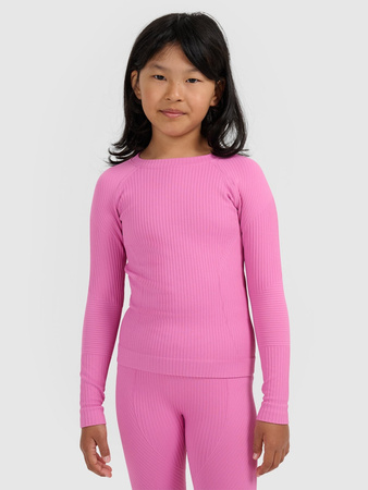 Bielizna termoaktywna bezszwowa komplet dziewczęca 4F 4FJRAW25USEAF264-55S