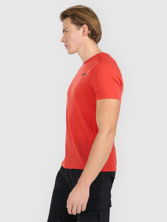 Koszulka trekkingowa z wełną merino męska 4F 4FWAW25TFTSM1526-62S