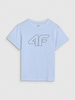 T-shirt chłopięcy oversize z nadrukiem 4F 4FJWSS25TTSHM2325-33S