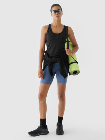 Top slim treningowy damski 4F 4FWAW24TFSLF411-20S