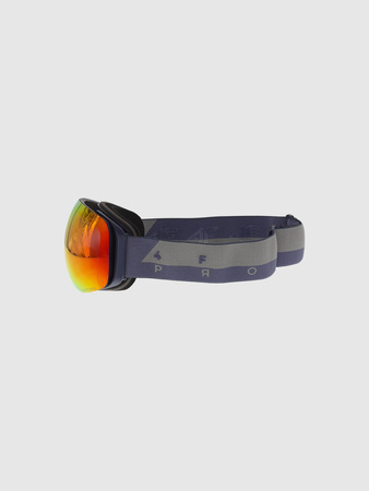 Gogle narciarskie z multibarwną powłoką uniseks 4F 4FWAW25AGOGU068-32S