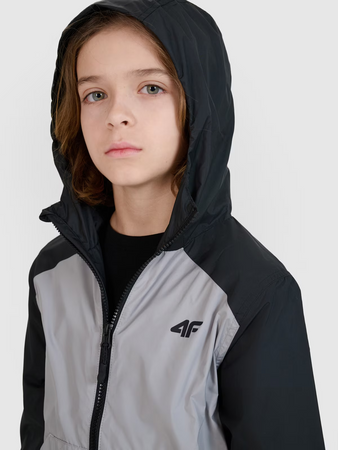 Kurtka chłopięca przejściowa 4F 4FJWSS25TJACM185-25S