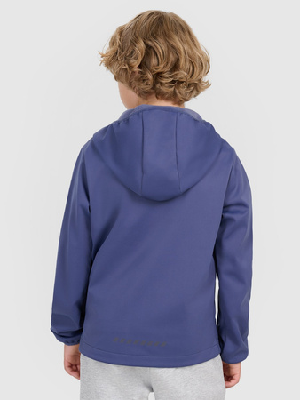 Kurtka softshell wiatroodporna membrana 5000 chłopięca 4F 4FJRAW25TSOFM516-32S