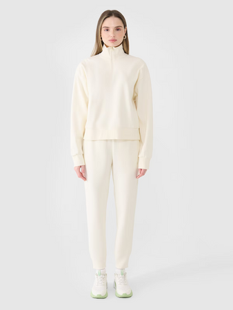 Spodnie dresowe joggery damskie 4F 4FWSS25TTROF0996-11S