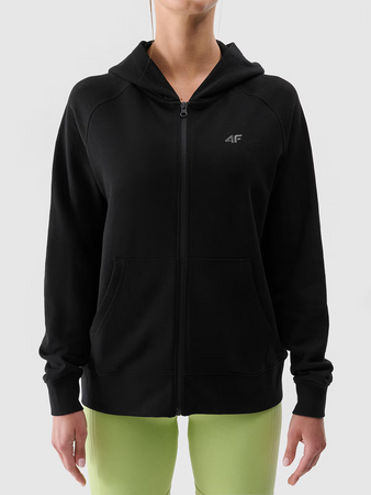 Bluza dresowa rozpinana z kapturem damska 4F 4FWMM00TSWSF1763-20S