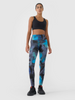 Legginsy treningowe z wysokim stanem damskie  4F 4FRSS25TFTIF408-90A