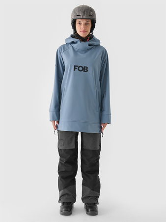 Bluza snowboardowa z softshellu membrana 5000 damska 4F 4FWAW24TSOFF289-32S