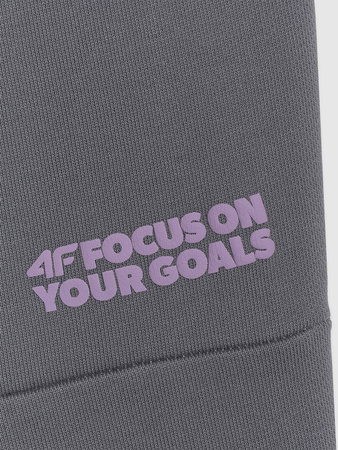 Spodnie dresowe joggery chłopięce 4F 4FJRAW25TTROM1605-22S