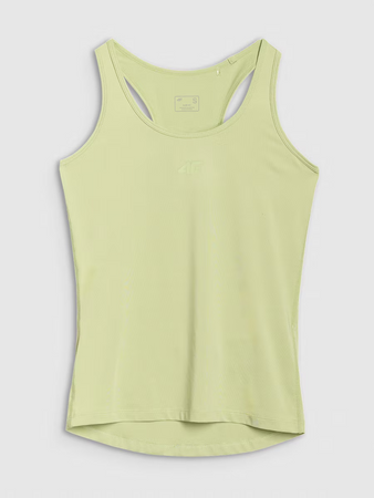 Top treningowy slim szybkoschnący damski 4F 4FRSS25TFSLF414-42S