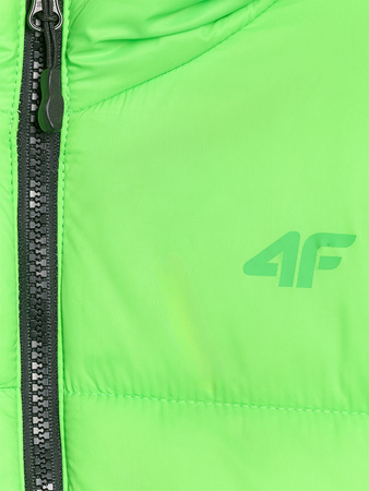 Kurtka puchowa z wypełnieniem syntetycznym chłopięca 4F 4FJRAW25TDJAM0809-45N