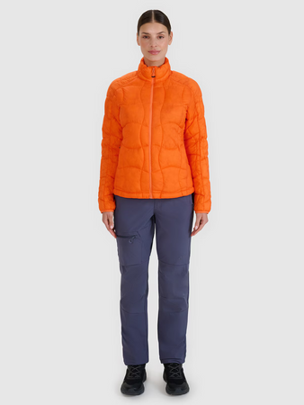 Kurtka puchowa trekkingowa z wypełnieniem Primaloft Silver damska 4F 4FWSS25TDJAF531-70S