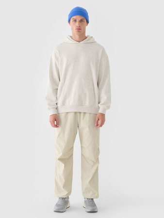 Bluza dresowa nierozpinana z kapturem męska 4F 4FWAW24TSWSM1310-11S