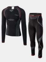 Bielizna bezszwowa termoaktywna męska (GÓRA + DÓŁ) BRUGI 4RCH-H8L