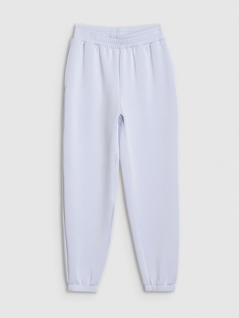 Spodnie damskie dresowe joggery z modalem 4F 4FWSS25TTROF1010-34S