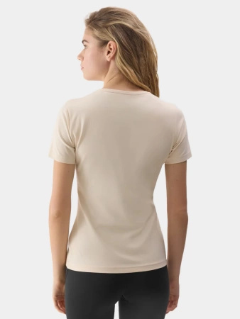 T-shirt damski (ZESTAW KOSZULEK 3 SZT.) 4F 4FWSS25TTSHF3098-90S