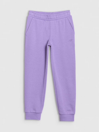 Spodnie dresowe joggery dziewczęce 4F 4FJWSS25TTROF1099-51S
