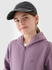 Bluza dresowa rozpinana z kapturem dziewczęca 4F Junior 4FJWMM00TSWSF1315-51S