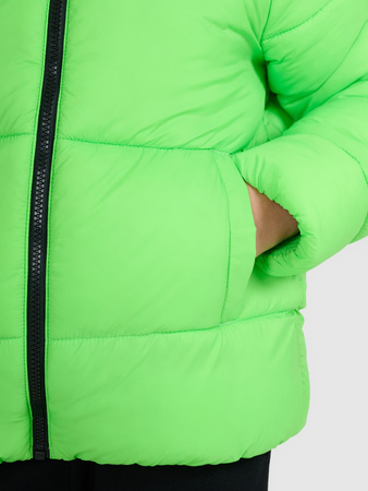 Kurtka puchowa z wypełnieniem syntetycznym chłopięca 4F 4FJRAW25TDJAM0809-45N