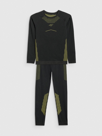 Bielizna bezszwowa chłopięca komplet (GÓRA+DOŁ) 4F 4FJWAW25USEAM248-20S