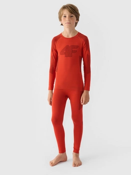 Bielizna termoaktywna bezszwowa komplet dziecięca 4F Junior 4FJRAW24USEAU252-62S