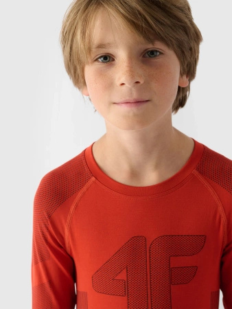 Bielizna termoaktywna bezszwowa komplet dziecięca 4F Junior 4FJRAW24USEAU252-62S